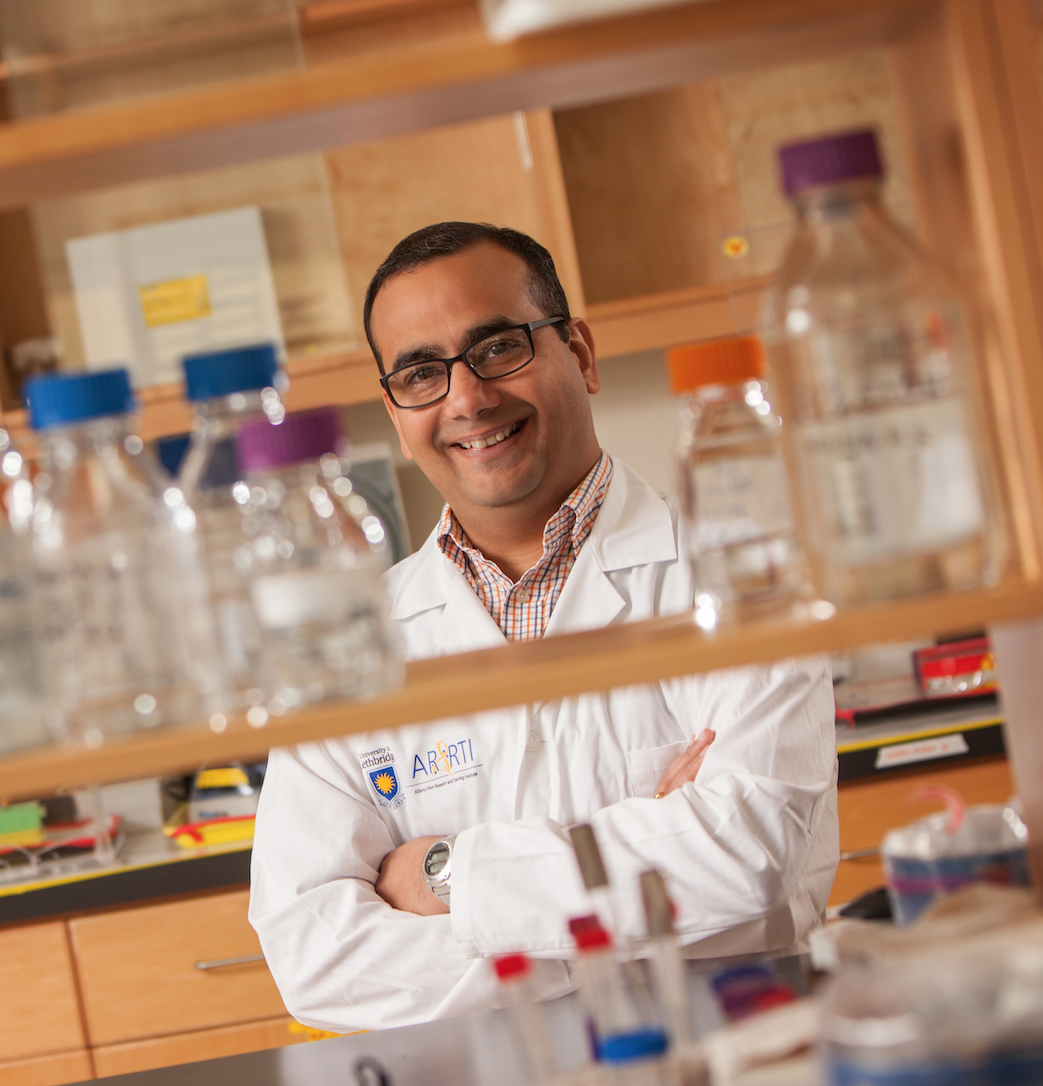 Dr. Nehalkumar Thakor is the new Campus Alberta Innovates Program Chair of Synthetic Biology and RNA-based Systems at the U of L. 